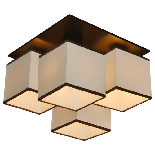 потолочная люстра arte lamp quadro a4402pl-4bk в Королёве