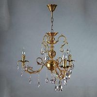 подвесная люстра ambiente alicante 8888/3 ab tear drop в Королёве