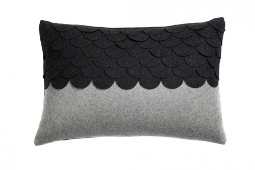 подушка c узором marbella dark gray в Королёве