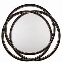 зеркало круглое черное большое диаметр 120 см round s в Королёве