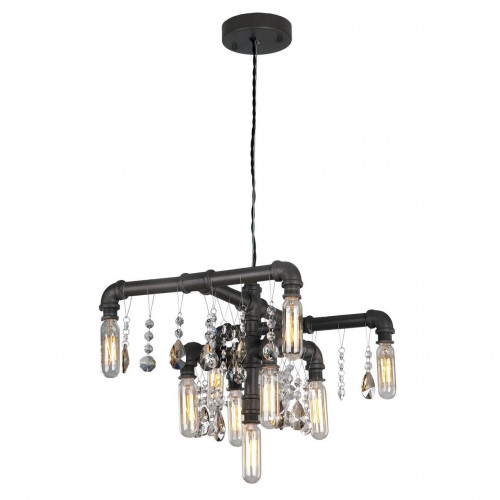 подвесная люстра lussole loft 9 lsp-9379 в Королёве
