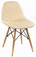 стул деревянный pp-626 бежевый (eames style) в Королёве