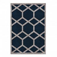 ковер ahston blue 150x220 синий в Королёве