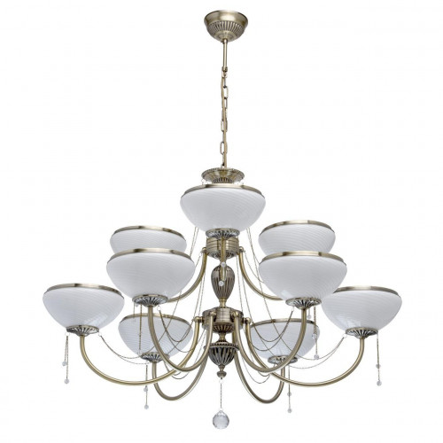 подвесная люстра mw-light фелиция 347019309 белая в Королёве
