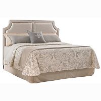 кровать двуспальная 180x200 бежевая chadwick headboard в Королёве