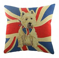 подушка с фото белого терьера jack westie в Королёве