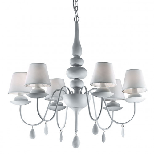 подвесная люстра ideal lux blanche sp6 bianco в Королёве