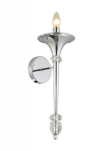 бра crystal lux miracle ap1 chrome в Королёве