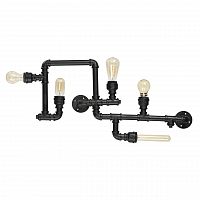 потолочная люстра ideal lux plumber pl5 nero в Королёве