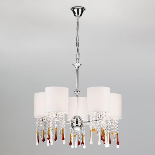 подвесная люстра bogates glamour 300/5 strotskis в Королёве