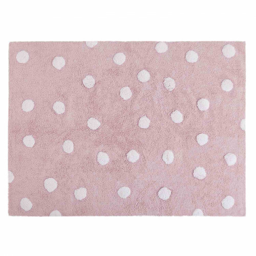 ковер polka dots розовый-белый в Королёве