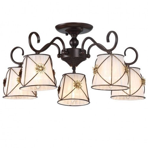 потолочная люстра arte lamp 72 a5495pl-5br в Королёве