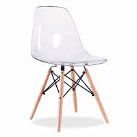 стул деревянный pc-015 прозрачный (eames style) в Королёве