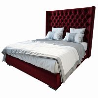 кровать большая 200х200 jackie king красная в Королёве