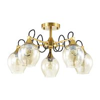 потолочная люстра lumion megan 3777/5c желтая в Королёве