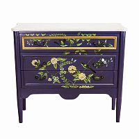 комод с росписью из цветов florentina фиолетовый в Королёве