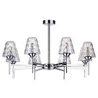 потолочная светодиодная люстра lumion gerana 3598/48cl хром в Королёве