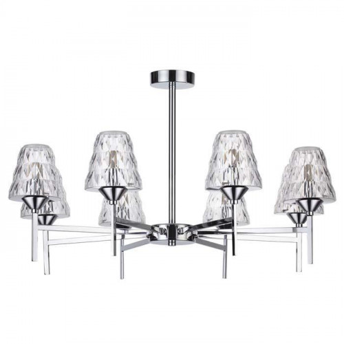 потолочная светодиодная люстра lumion gerana 3598/48cl хром в Королёве