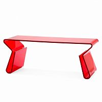 стол кофейный acrylic красный красный в Королёве