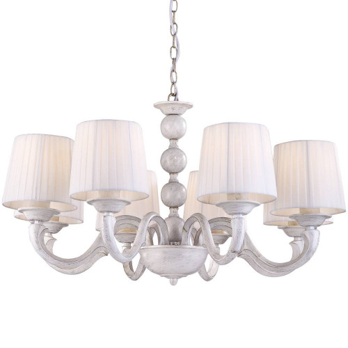подвесная люстра arte lamp alba a9395lm-8wg в Королёве