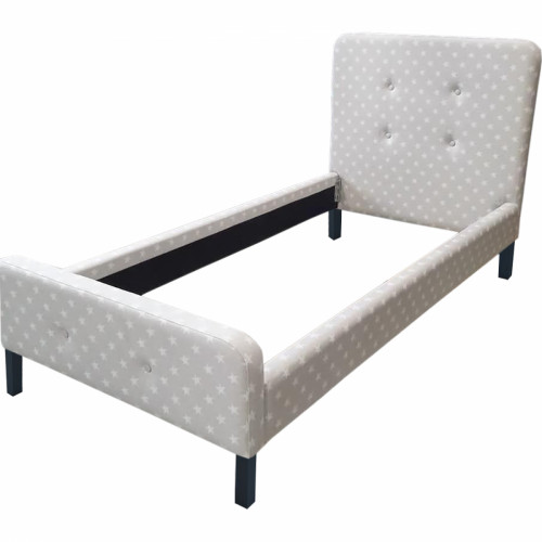 кровать button tufted flannelette 90х200 в Королёве