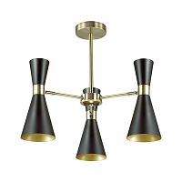 потолочная люстра lumion quinn 3662/3c черная в Королёве