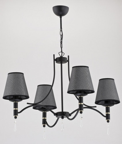 подвесная люстра alfa abil black silver 22964 в Королёве
