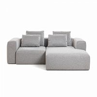диван blok sofa 2 правый угол светло-серый от la forma (ex julia grup) в Королёве