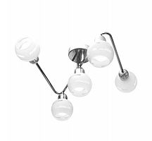 потолочная люстра idlamp agostina 361/5a-whitechrome в Королёве