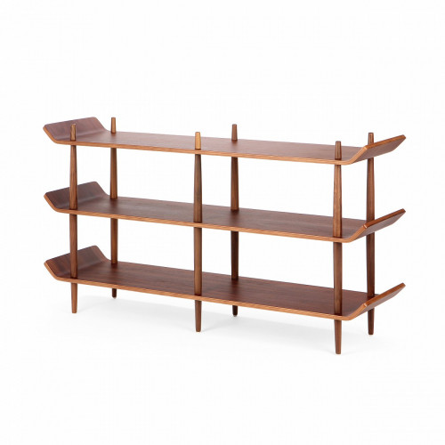 стеллаж bentwood двойной темно-коричневый в Королёве