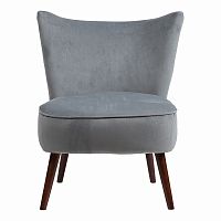 кресло vermont chair серо-синий велюр р в Королёве