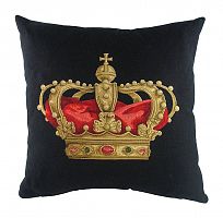 подушка с картинкой короны king crown black в Королёве