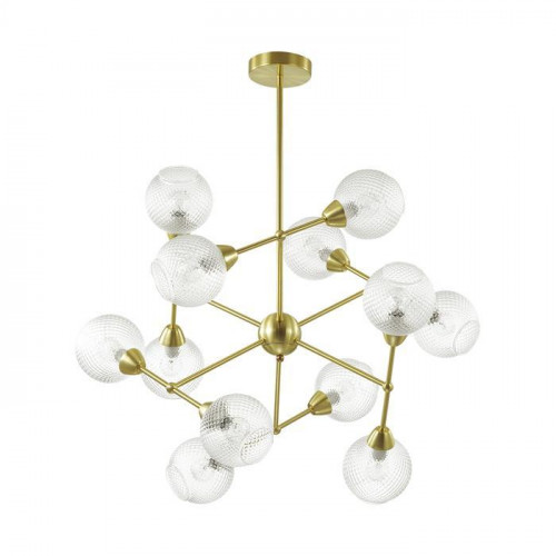 подвесная люстра lumion everly 3752/12c золото в Королёве