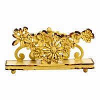 подставка для визиток pewter flower золотой в Королёве