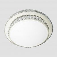 потолочный светодиодный светильник ambrella light orbital crystal f95 ch/cl 72w d600 в Королёве