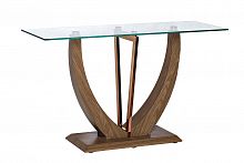 стол piano 127х46х75 см розовое золото, орех в Королёве