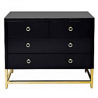 комод classic black черный, золото в Королёве