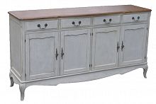 комод четырех дверный mobilier de maison белый, коричневый в Королёве
