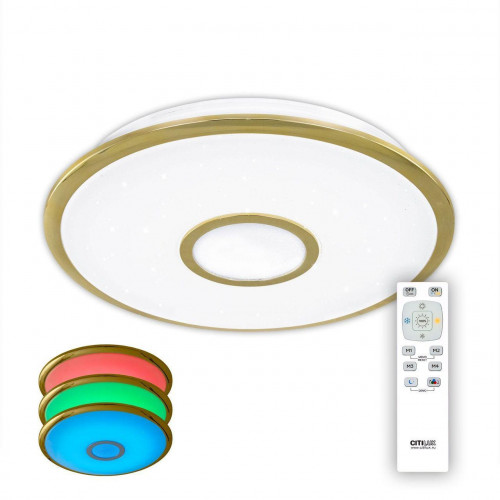 потолочный светодиодный светильник citilux старлайт cl70332rgb в Королёве