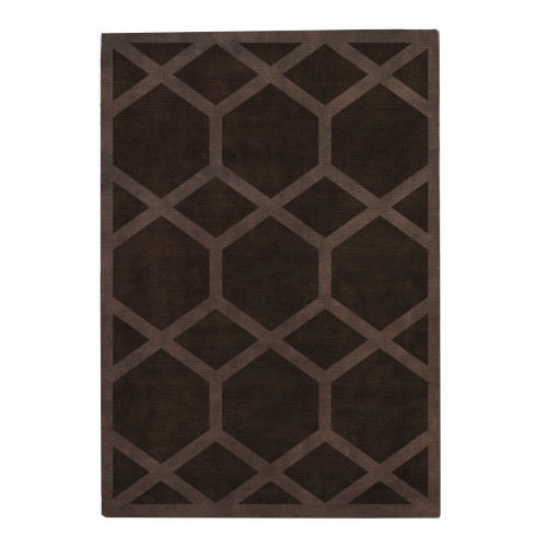 ковер ashton cocoa coffe 120x170 коричневый в Королёве