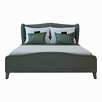 кровать двуспальная 160х200 серая azhur в Королёве