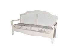 французкая лавочка mobilier de maison серо-белая в Королёве