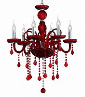 подвесная люстра ideal lux giudecca sp6 rosso в Королёве