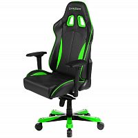 кресло геймерское dxracer king ks57 черно-зеленое в Королёве