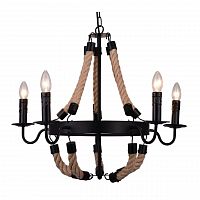 подвесная люстра arte lamp marsiglia a8956lm-5bk в Королёве