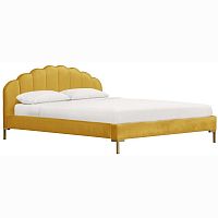 кровать двуспальная 180x200 желтая isabella platform в Королёве