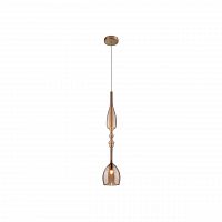 подвесной светильник crystal lux lux new sp1 c amber в Королёве