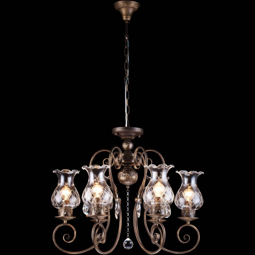 подвесная люстра arte lamp palermo a2053lm-6br в Королёве