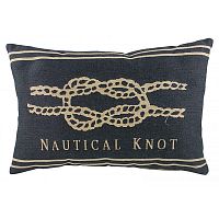 подушка с морским узлом nautical knot denim в Королёве