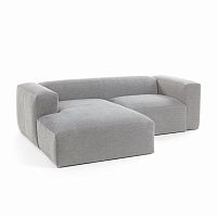 диван блок sofa двухместный левый угол серый от la forma (ex julia grup) в Королёве